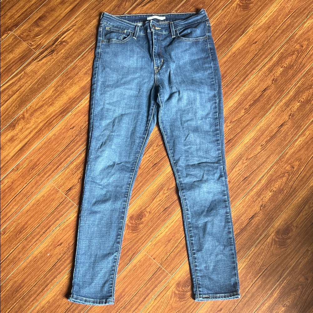 Levi's Women's Skinny Jeans in Denim Blue